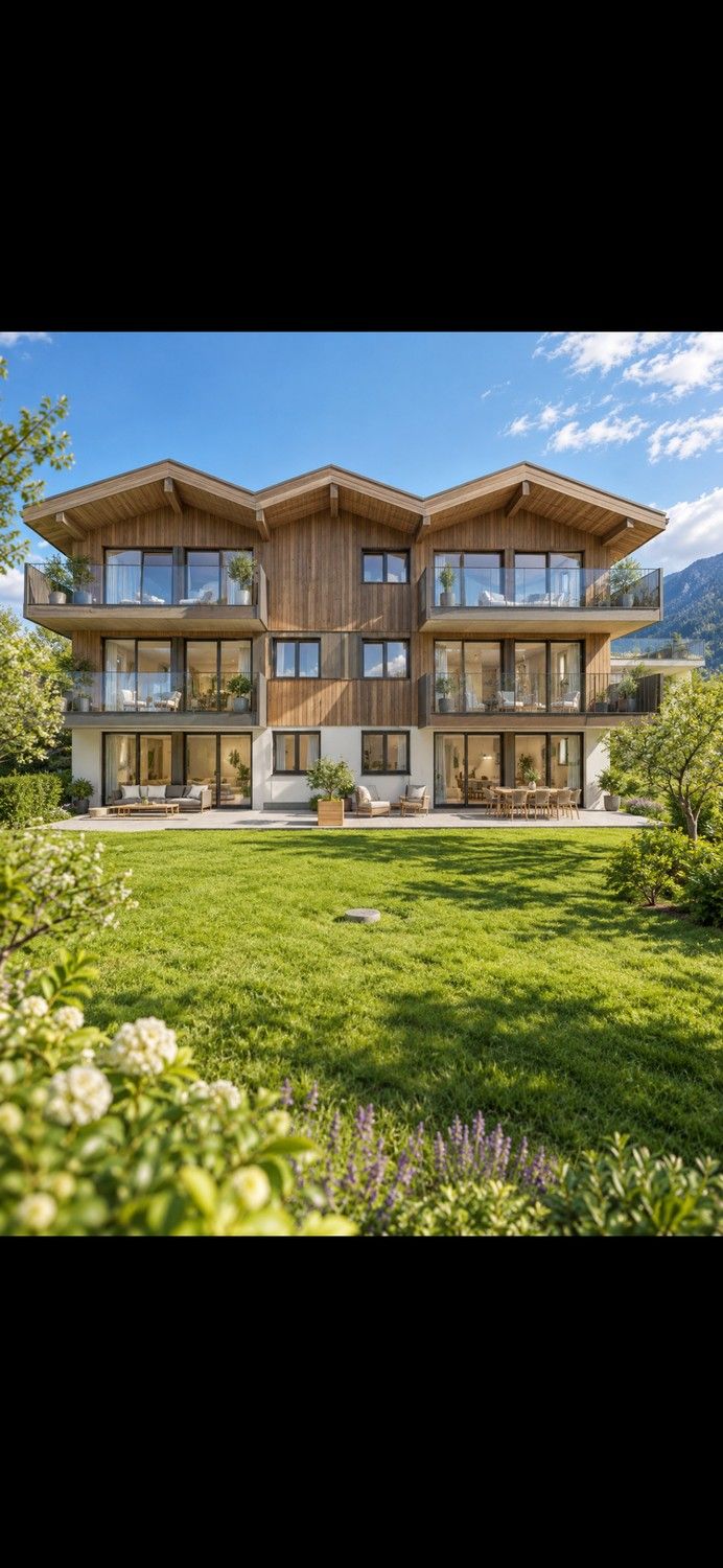 3,5 pièces neuf en rez-de-jardin avec terrasse et jardin – Chermignon d"en Haut - Bild 2