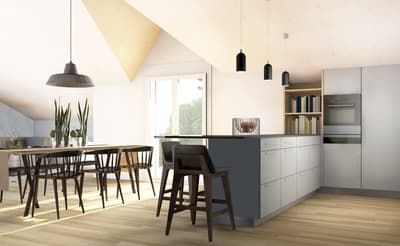 Hochwertige Neubau-3.5-Zimmer-Dachwohnung in Brüttelen - Bild 2