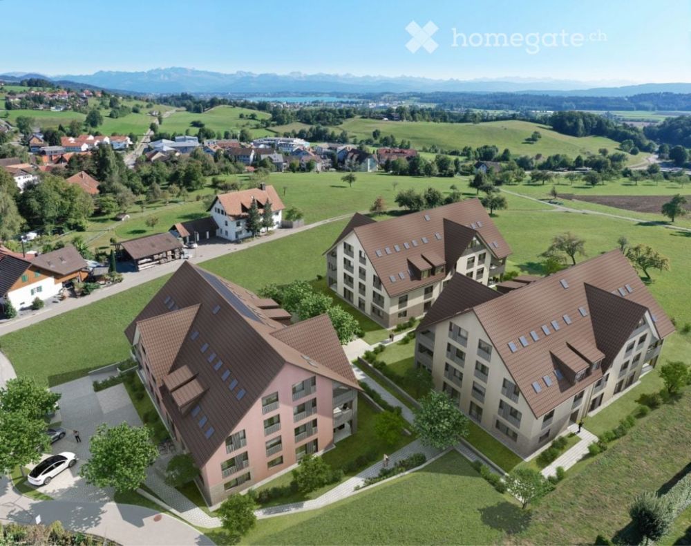 Moderne 3.5-Zimmer-Wohnung in ruhiger Lage Russikon - Bild 1