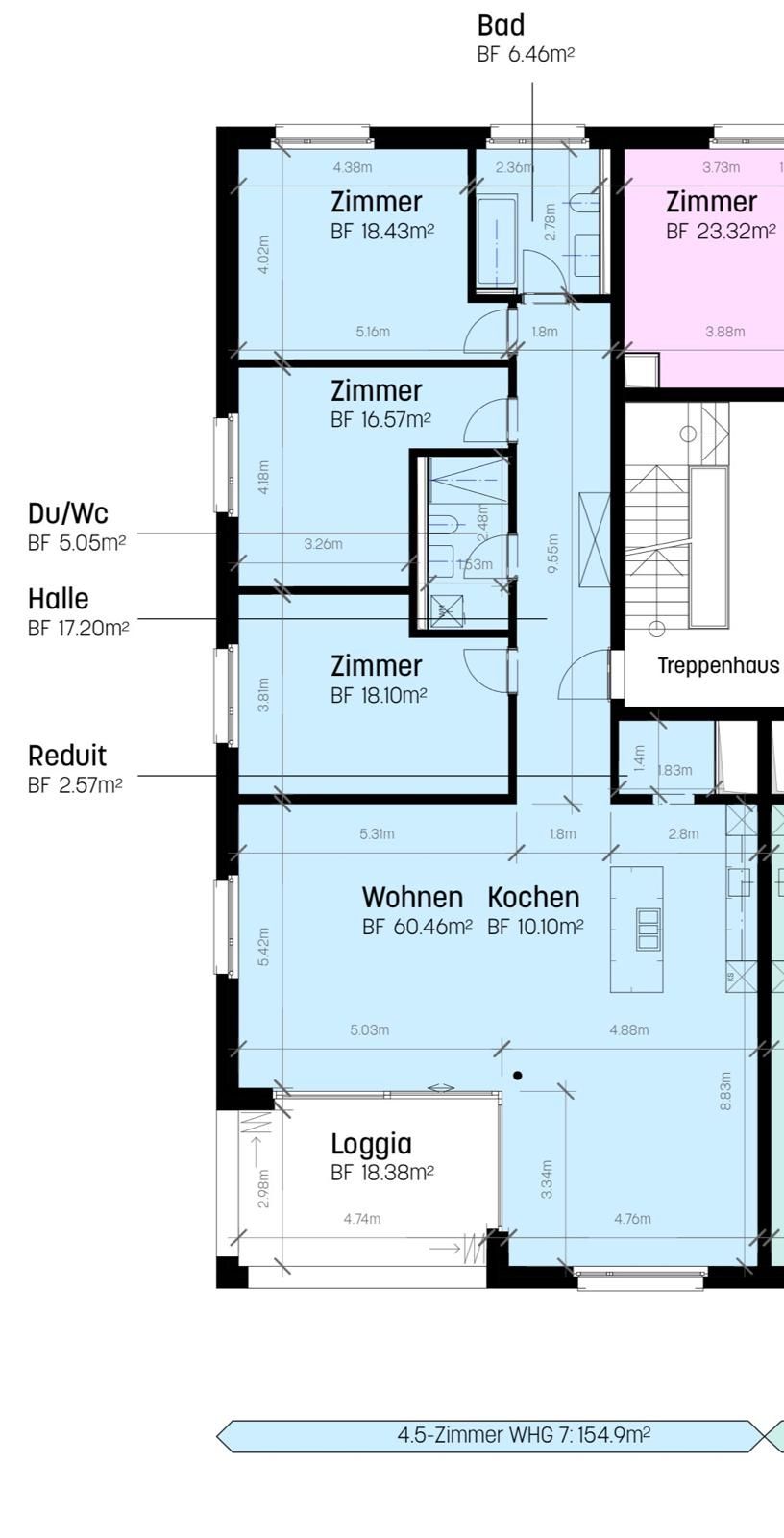 Exklusive 4.5-Zimmer-Neubauwohnung im San Siro Quartier - Bild 6