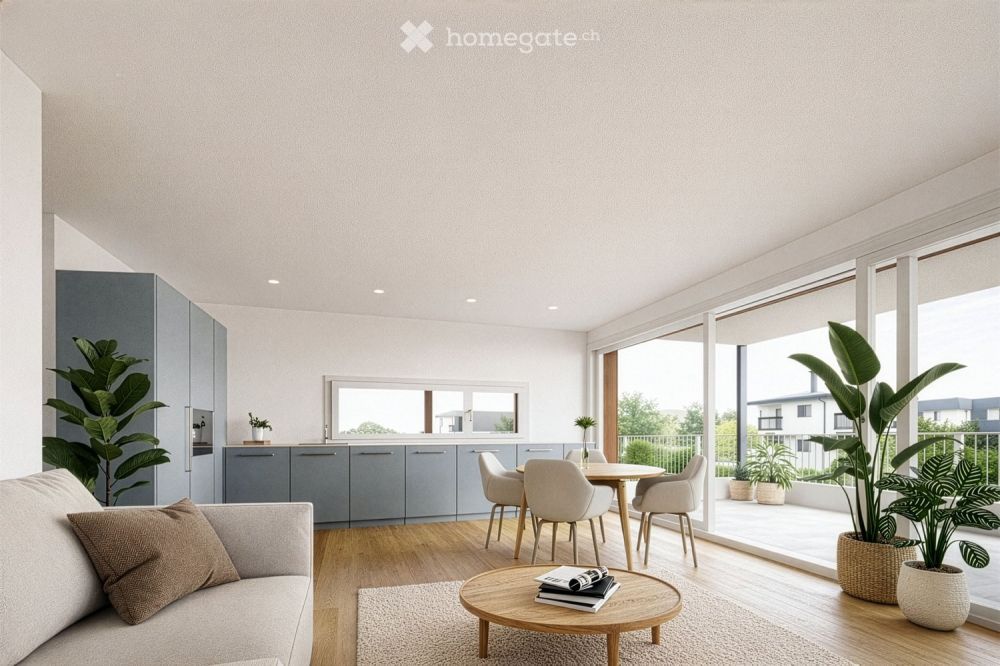 Erstvermietung 3.5-Zimmer-Wohnung in Niederrohrdorf - Bild 2