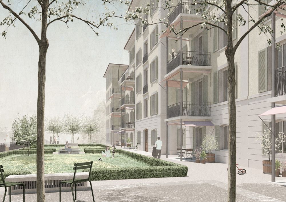 4.5-Zimmer-Wohnung im Klosterhof Menzingen – Gemeinsam. Vielfältig. Zuhause. - Bild 1
