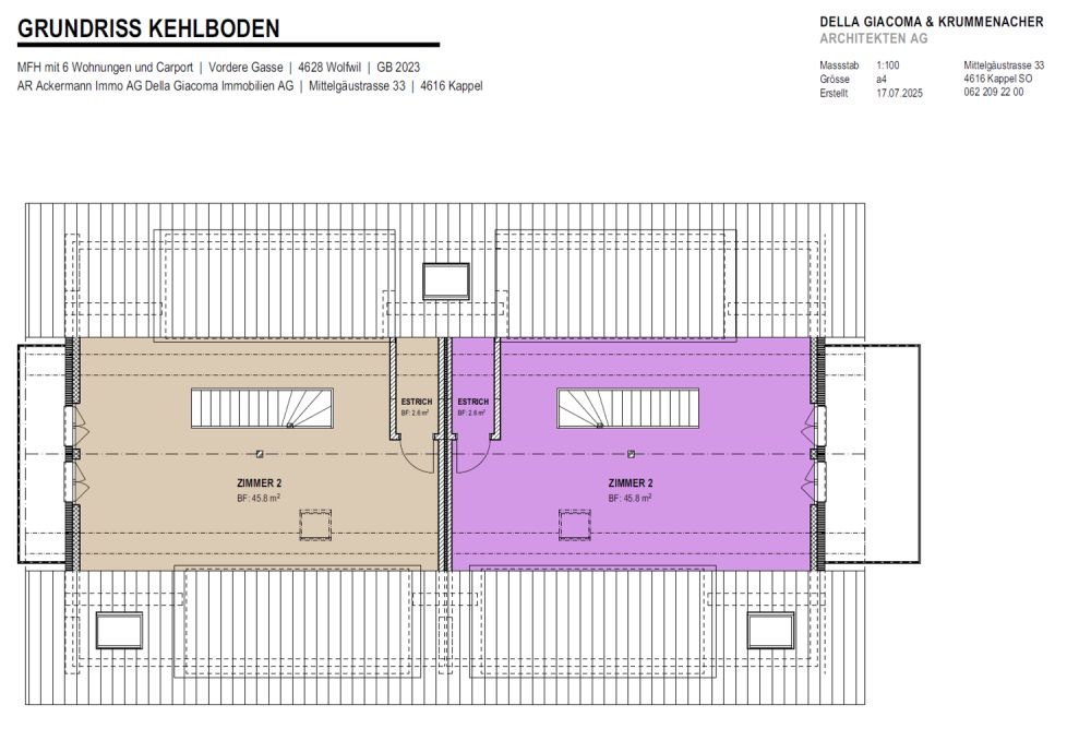 Moderne 3.5-Zimmer-Dachwohnung im Neubau - Bild 9