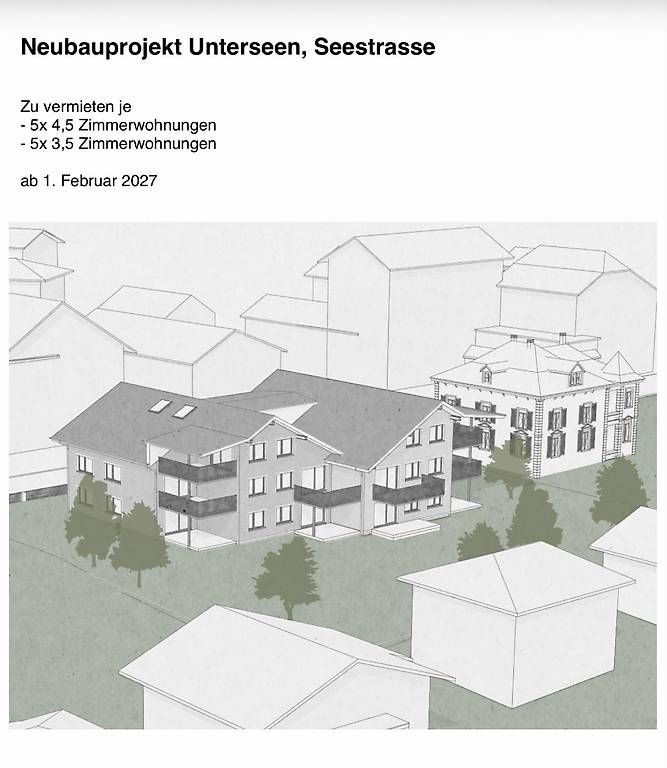 Neubauwohnungen in Unterseen  - Bild 1