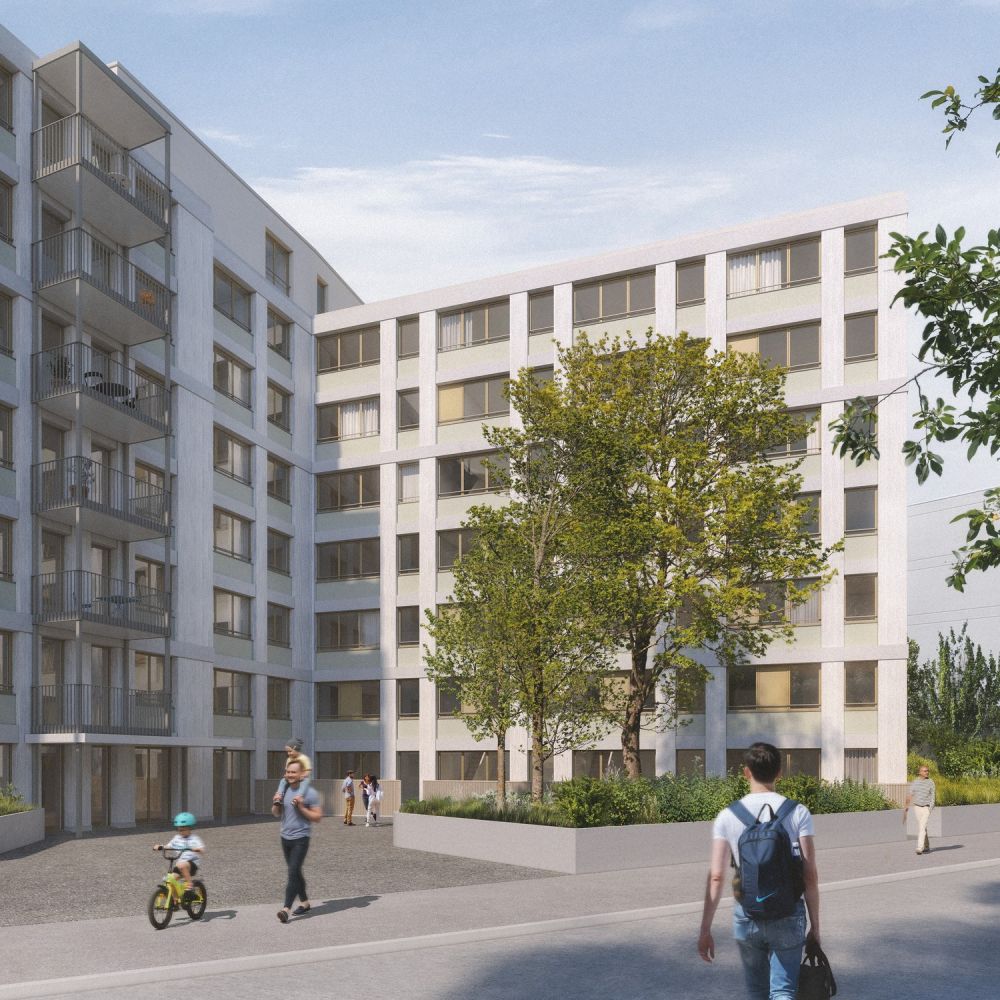 Zentrale 2.5-Zimmer-Wohnungen im AVES im Das Nest für Stadtvögel - Bild 5