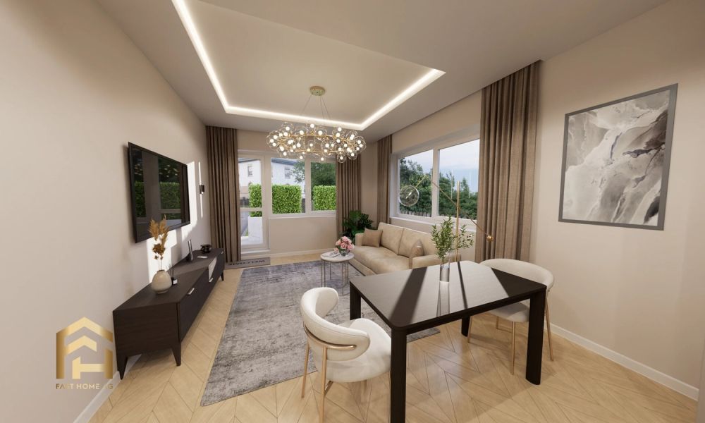 Moderne 2.5 Zimmer-Wohnung in Naters - Erstbezug - 2.5 ZWG - west