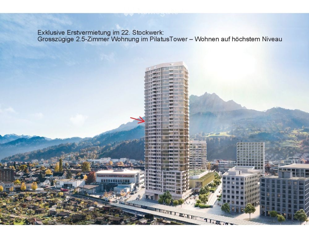 2.5-Zimmer-Wohnung im 22. Stock mit atemberaubendem Weitblick - Bild 7