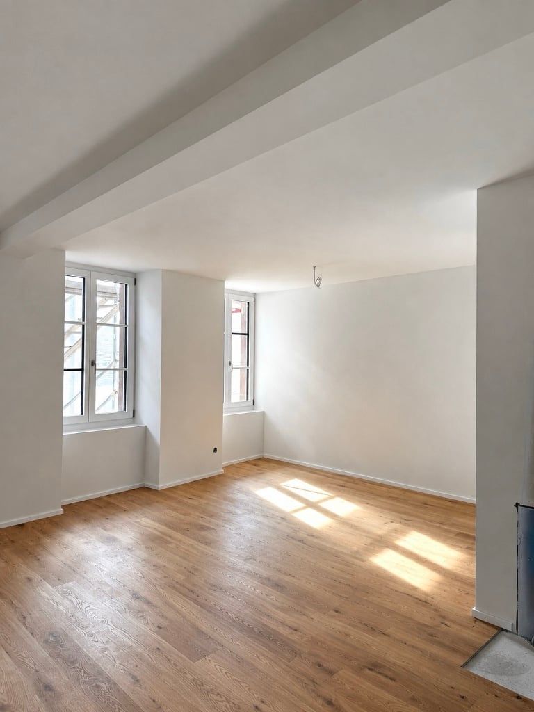 Ihr neues Zuhause in der historischen Altstadt von Laufenburg! - Wohnzimmer