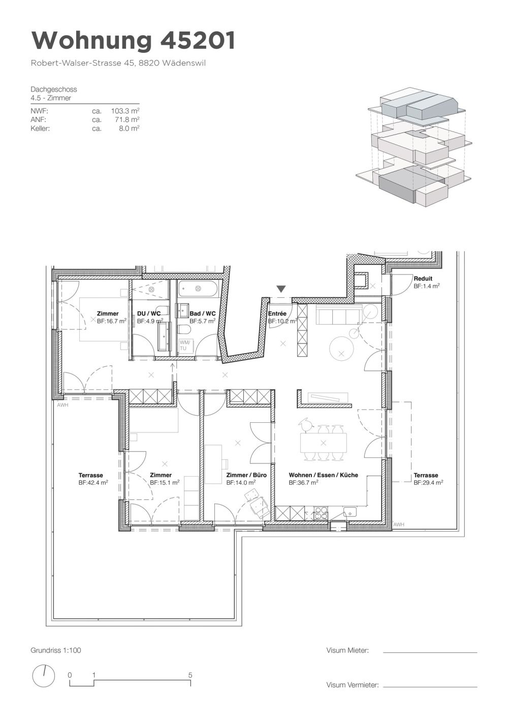 Seesicht mit 4.5-Zimmerwohnung - Bild 9