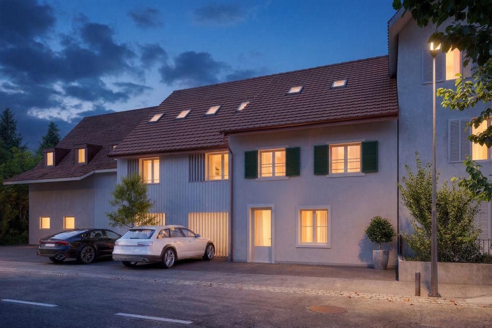 Neu- bzw. Umbau Doppeleinfamilienhaus in Zwingen - Bild 9