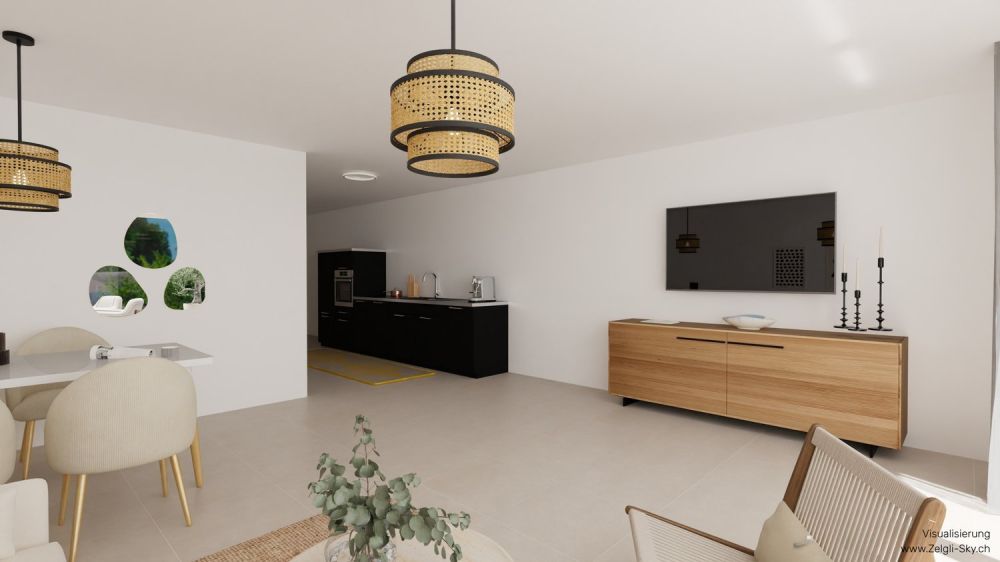 Zelgli Sky - Leben über den Dächern von Staufen! (Eckwohnung) - Bild 3