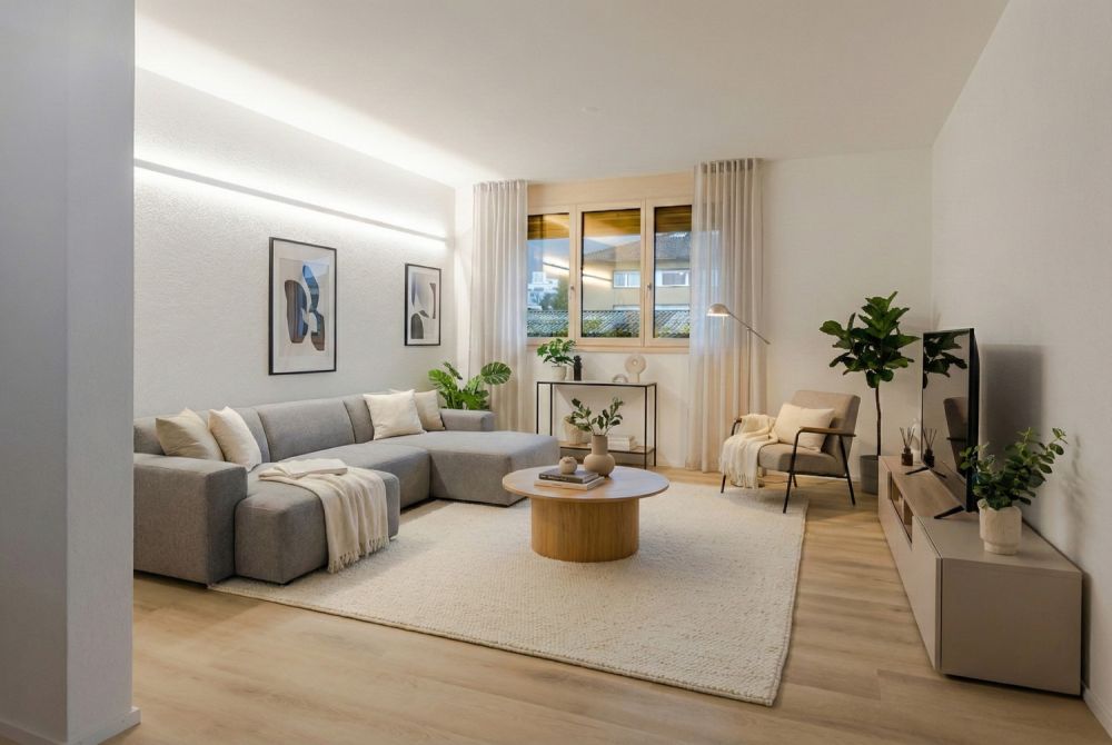 sehr grosszügige, familienfreundliche 5 1/2-Zi-Wohnung im Zweifamilienhaus - Bild 1
