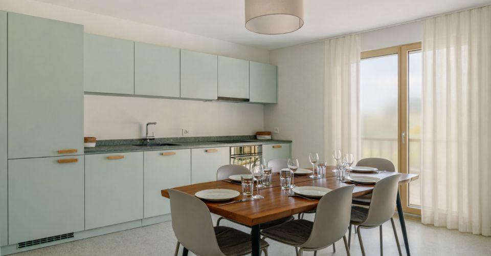 NOUVEAUTÉ - APPARTEMENT NEUF DE 4.5 PIÈCES AU 1ER ÉTAGE - Appartement 4.5 pièces - image - 1
