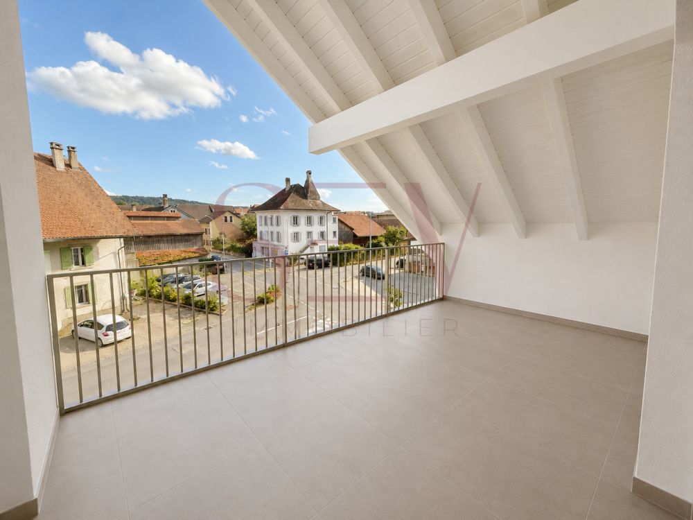 PORTES OUVERTES, Superbe appartement traversant de 4.5 pièces - Grand baalcon avec belle vue dgagée