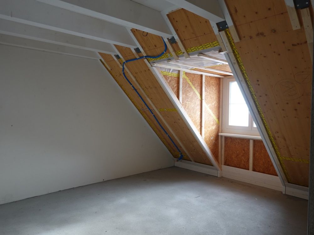 Neubau - 5.5-Zimmer-Dachwohnung mit grosser Galerie und zwei Balkonen - Schlafzimmer