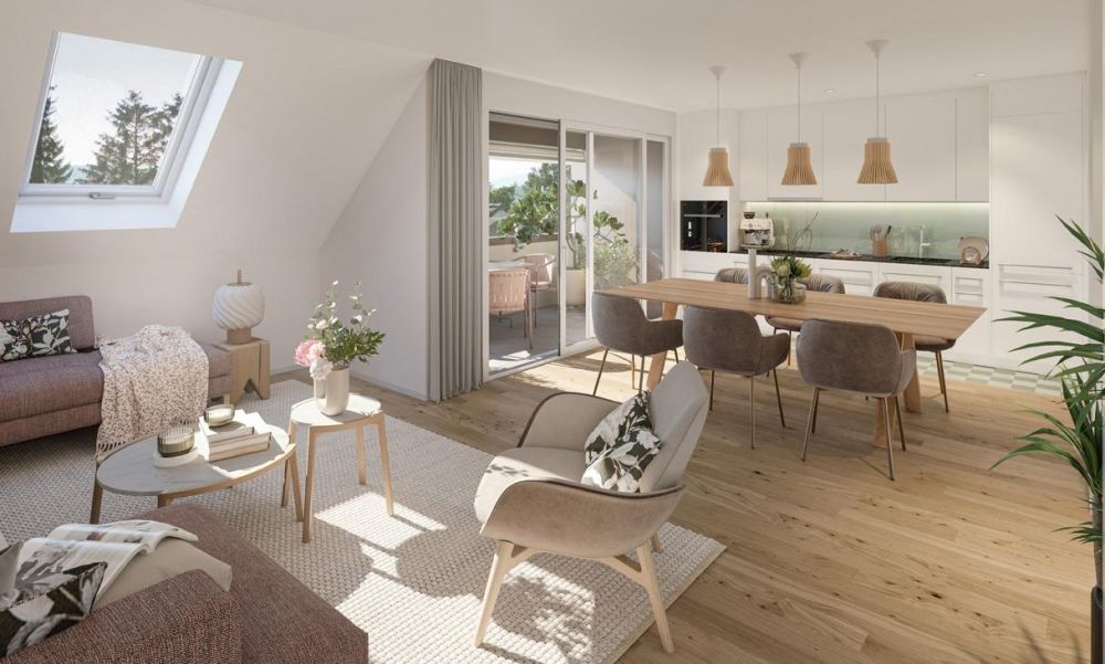 2.5 Zimmerwohnung in Worben - Bild 1