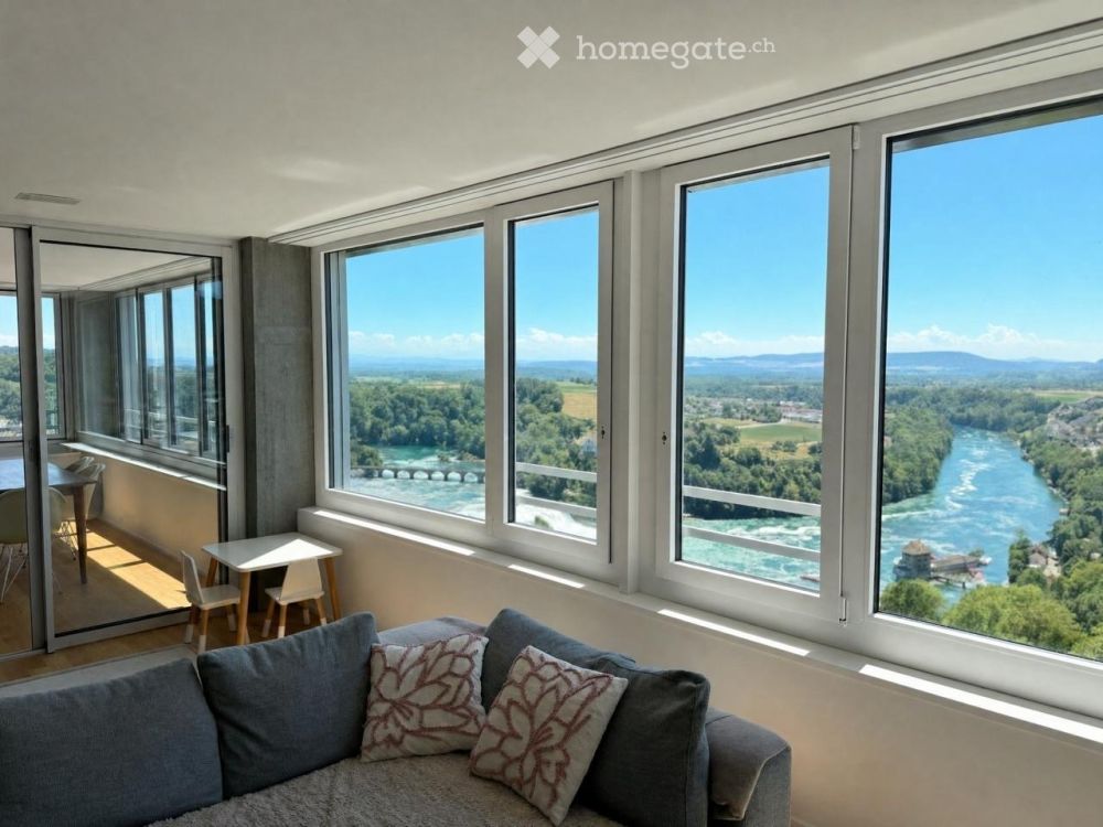 Exklusive 4.5-Zimmer-Wohnung in Eigentumsstandard – atemberaubender Ausblick auf den Rheinfall" - Bild 2