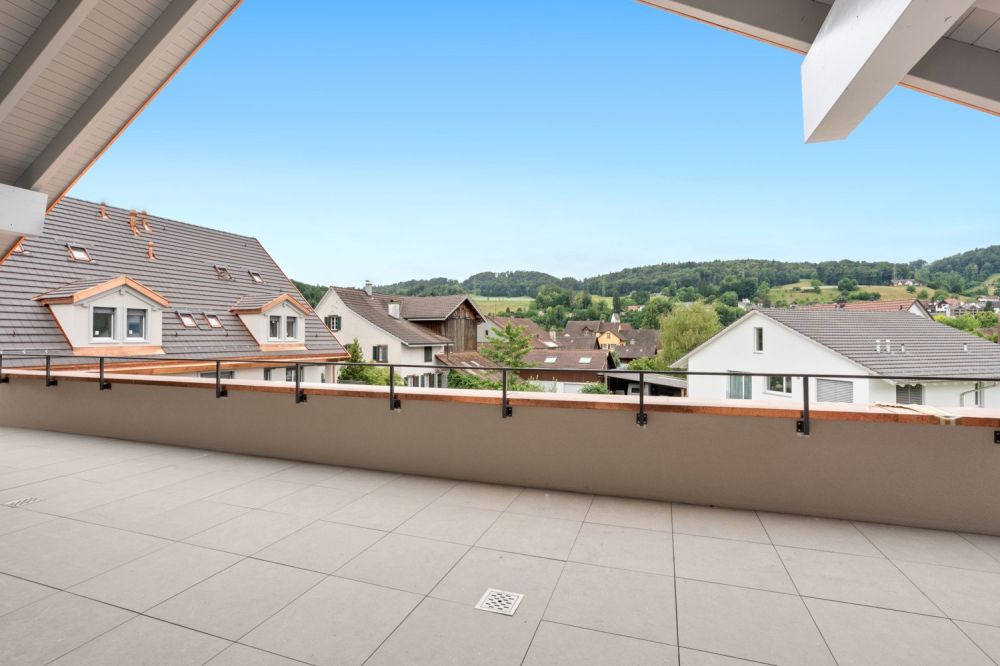 Erstbezug: exklusive Attika-Wohnung mit riesigem Balkon und Cheminée - Bild 12
