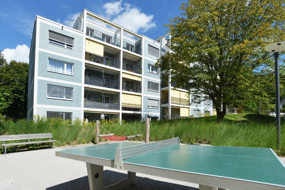 Attikawohnung mit grosser Terrasse - Aussenansicht