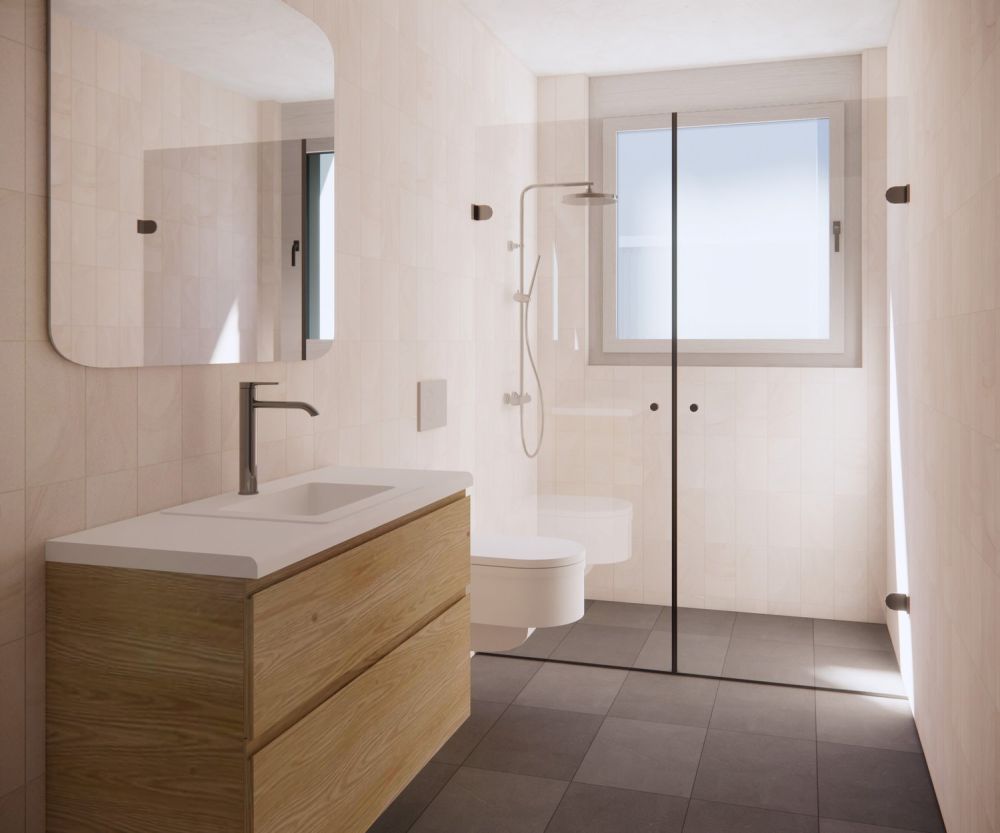 Neubau 3.5 Zi-Whg. EG  Neufeldstrasse 26 idylisch, ruhig, hell, zweckmässiger, moderner Grundriss - Bild 9