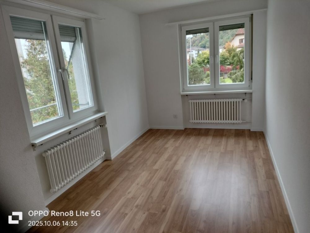 Erstbezug: Renovierte 3.5-Zimmer-Wohnung mit Balkon in Trimbach - Bild 1
