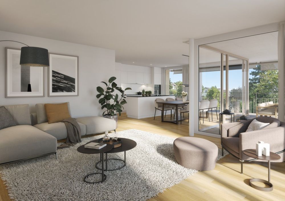 5 ½ Zi Etagenresidenz im 3. Stock im Flugbrunnenareal Bolligen - Bild 3