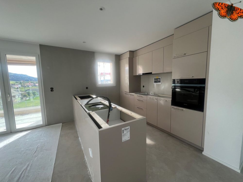 DERNIER LOT - VAULRUZ -  4 ½ PIECES NEUF - JARDIN 92m² - cuisine