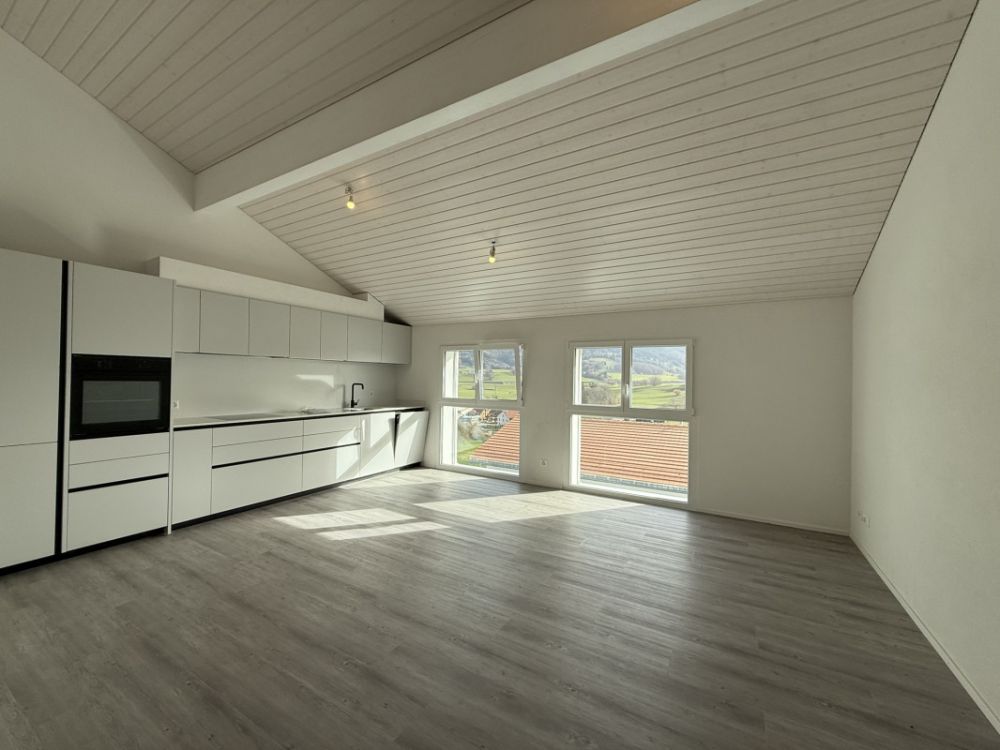 3 pièces en attique vue sur la nature et les montagnes - Bild 1