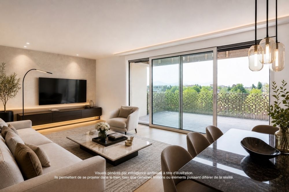 Un appartement neuf, lumineux, idéalement situé au coeur d'Ecublens - Bild 2