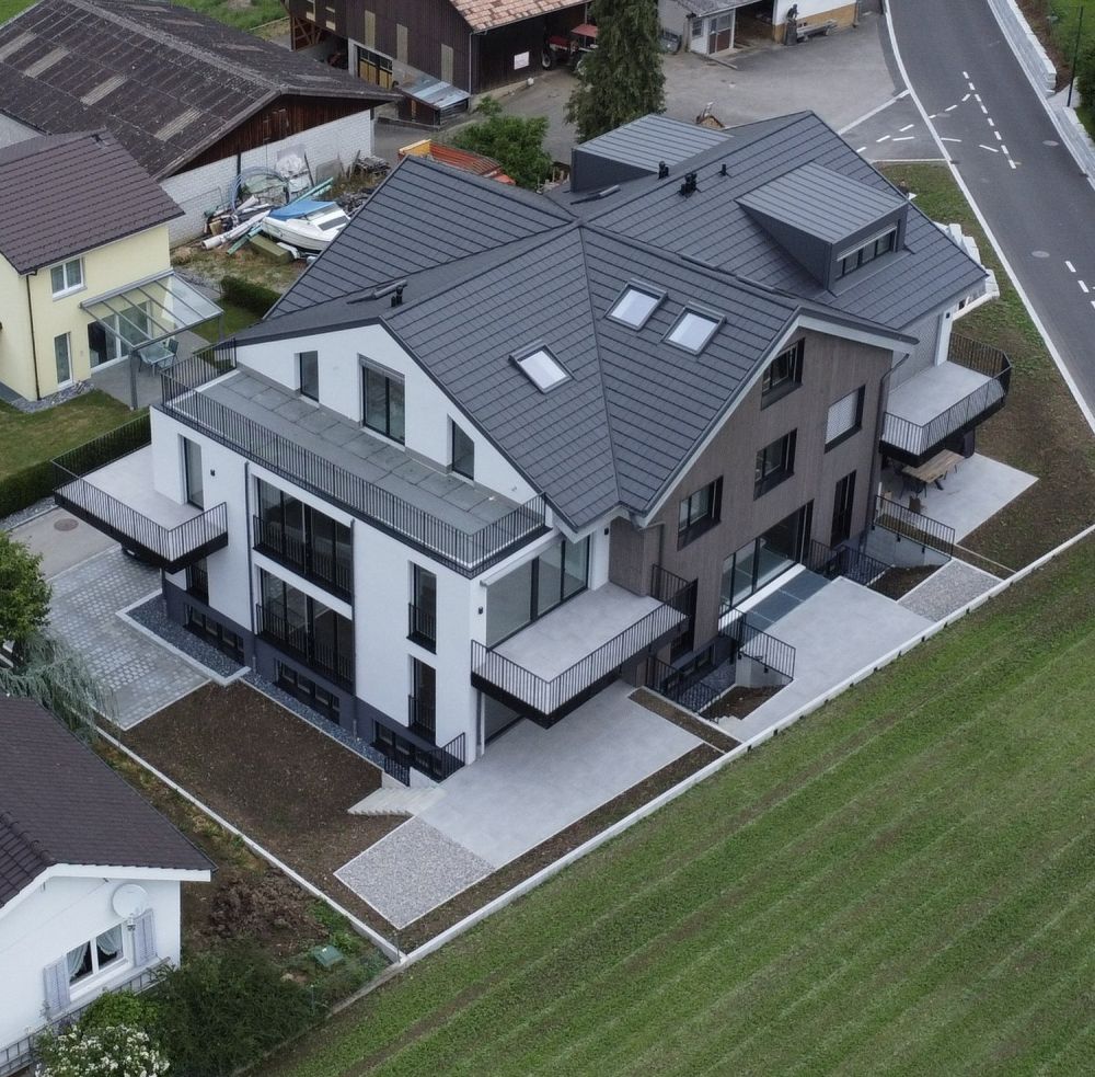 ERSTBEZUG:  4.5-Zimmer-Maisonette-Wohnung -  Neubau in Hersberg - Bild 1