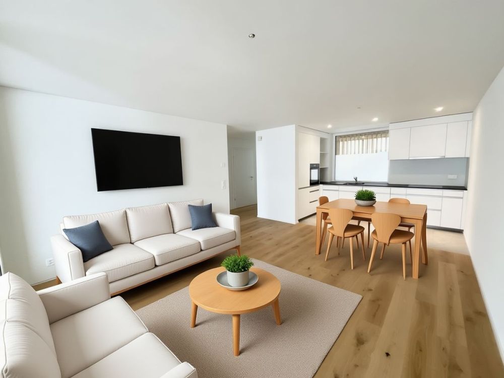 Appartements neufs de 2.5 pièces avec loggia - Confort moderne, durabilité et qualité de vie au coeur du village - Bild 1