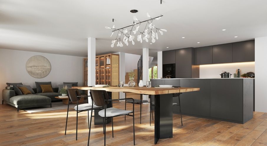 Traumhaftes Wohnen am Sarnersee  Neubau-Duplex mit Seeblick - Maison jumelée 5.5 pièces - image - 5