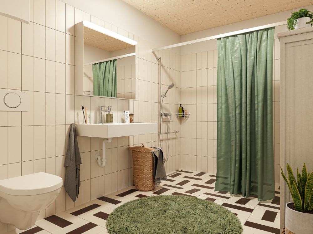 Erstvermietung KESSLERPLATZ  Urbanes Wohnen in der Stadt Schlieren - Nasszelle