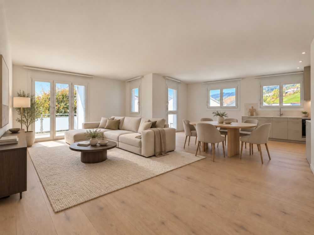 Erstvermietung Stickerhof - Moderne 4.5-Zimmer-Mietwohnung mit stilvollem Ausbau - Bild 2
