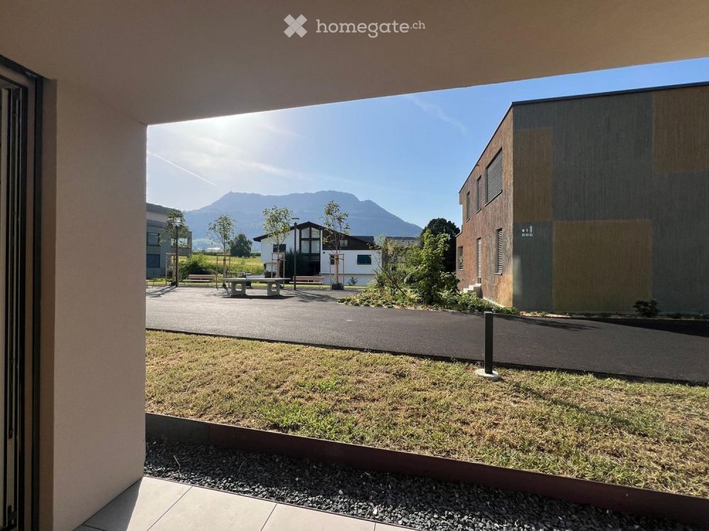 Erstbezug: 4.5-Zimmer-Gartenwohnung mit Rigi-Sicht - Bild 2