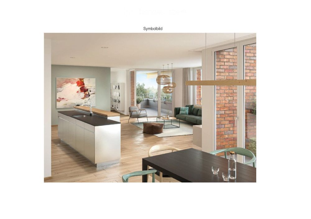 Modere Wohnung im Dorfzentrum Meisterschwanden - Bild 1