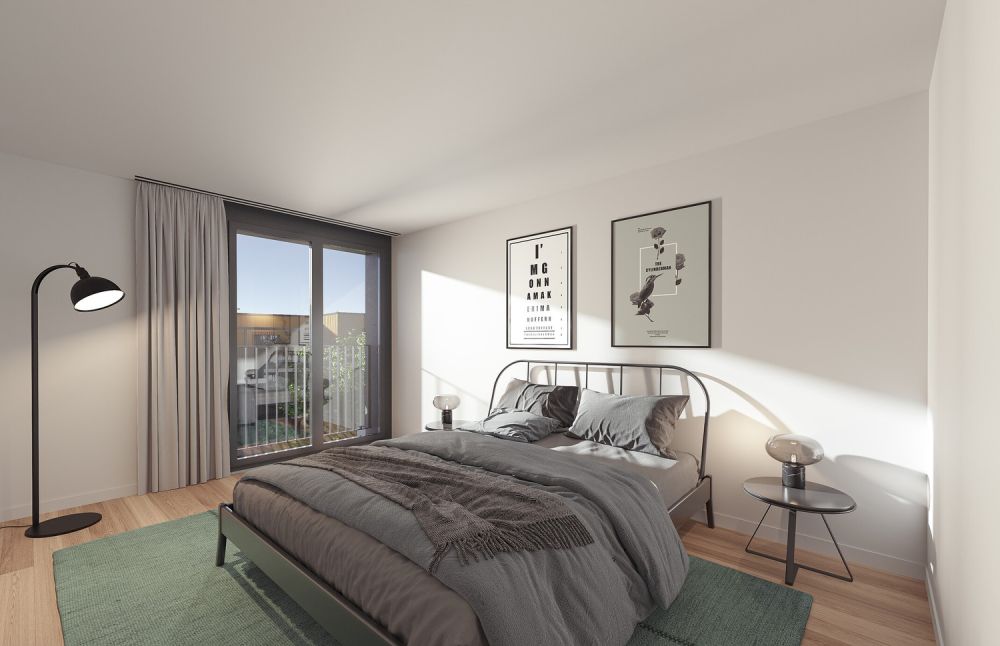 3.5 pièces neuf avec balcon - A19-203 - Bild 3