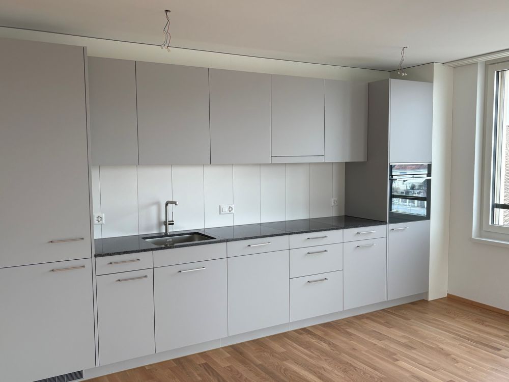 1.5-Zimmer-Neubauwohnung im Perron Vert - Beispiel Küche