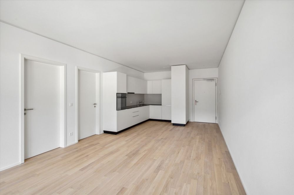 moderno e luminoso 2.5 locali a due passi dal centro - Wohnzimmer