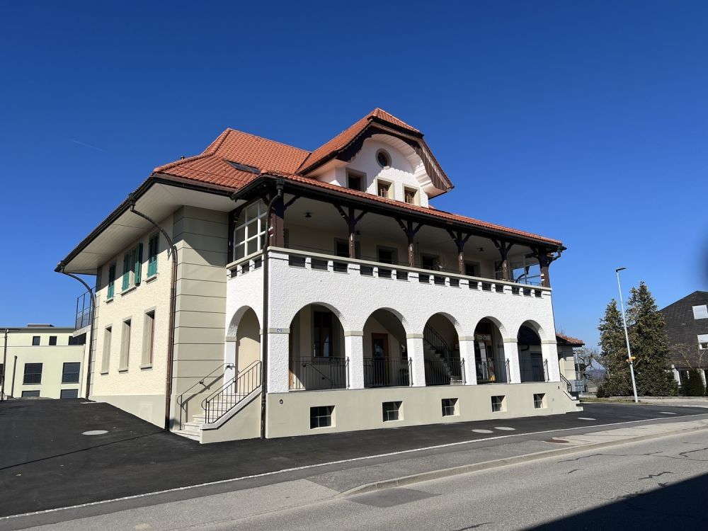 Wohnen in der alten Käserei Wünnewil - Liegenschaft