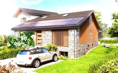SUPERBE MAISON VILLAGEOISE NEUVE ÉCOLOGIQUE AVEC JARDIN - Bild 1