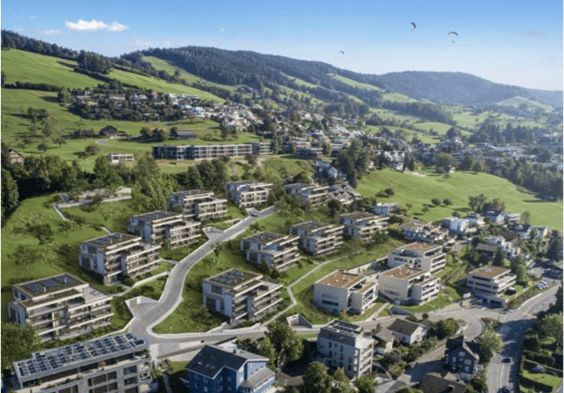 Neubau: Exklusive 2.5-Zimmer-Wohnung mit 180°-Panoramablick auf See & Berge in Oberägeri - Bild 3