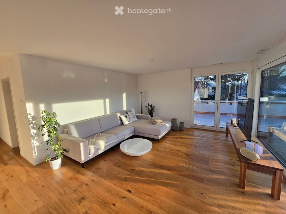 3.5 Zimmer Attika mit Blick auf Schloss Wildegg inkl. 2 Garagenplätze - Bild 1