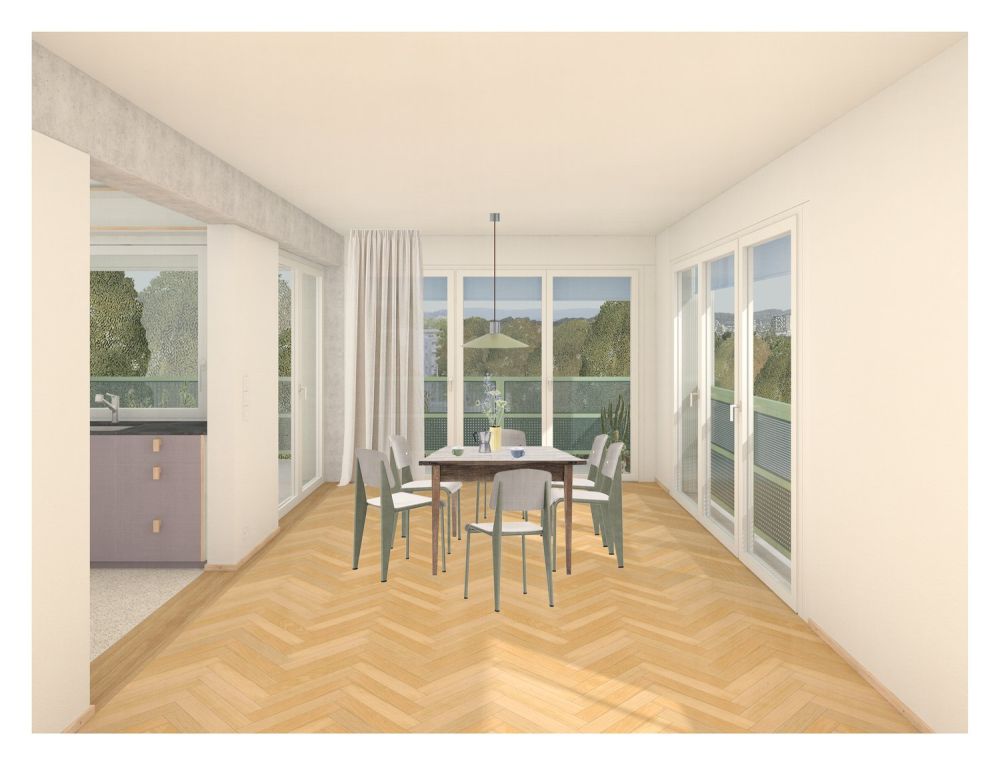 Wohnen mit Stil und Ausblick – 2.5-Zimmerwohnung an beliebter Lage in Zürich - Bild 4