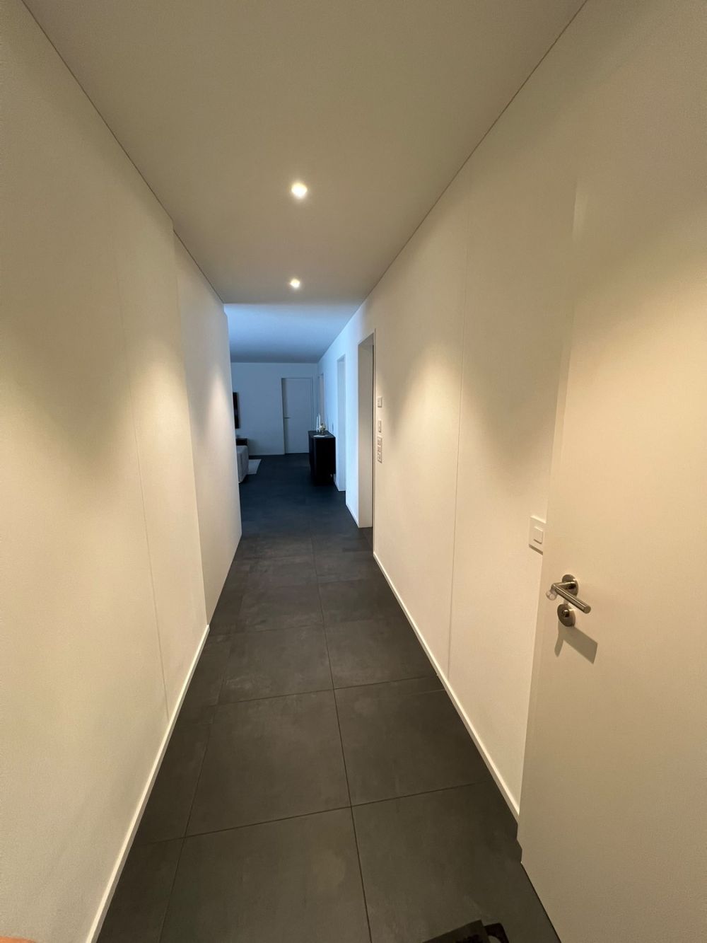 4.5-Zimmer-Wohnung mit grossem Balkon, 2 Einstellplätzen und Lift in Rottenschwil - Gang