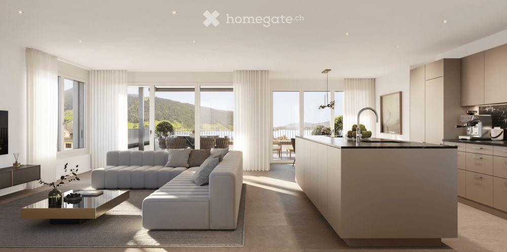 4 1/2 Wohnung in Oberägeri mit Seesicht - Bild 2