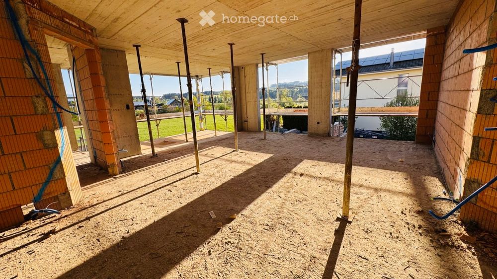 Luxuriöse 4.5- Zimmer Wohnung mit Landblick - Bild 1