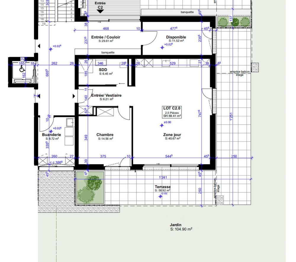Spacieux 2.5 pièces neuf - Bild 7