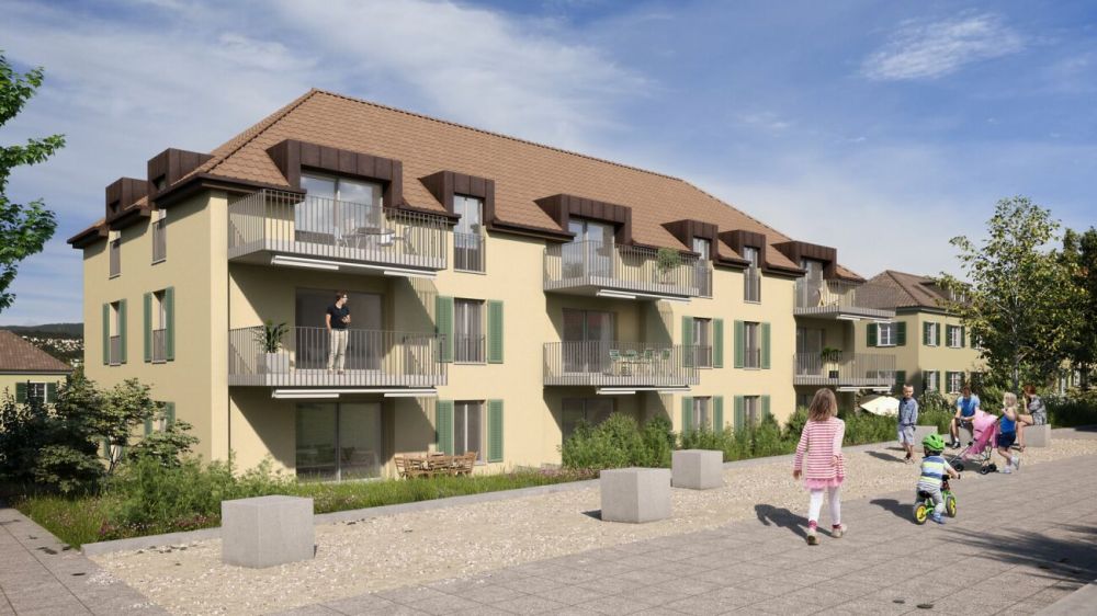 Exklusive 2.5-Zimmer-Wohnung im OG mit Balkon - Bild 1