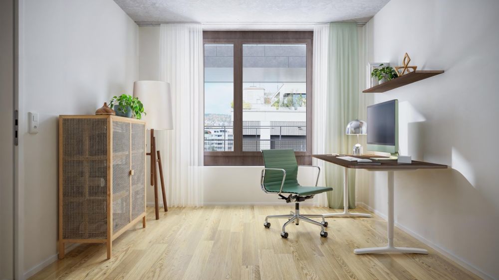 Urban wohnen. Modern leben. Nachhaltig gebaut. - Zimmer